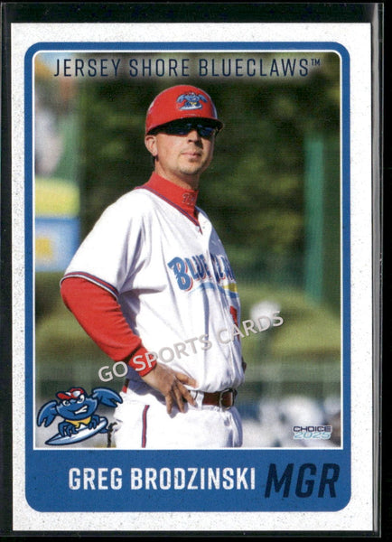 2025 Jersey Shore BlueClaws Greg Brodzinski