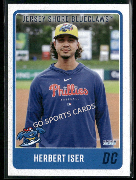 2025 Jersey Shore BlueClaws Herbert Iser