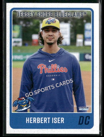 2025 Jersey Shore BlueClaws Herbert Iser