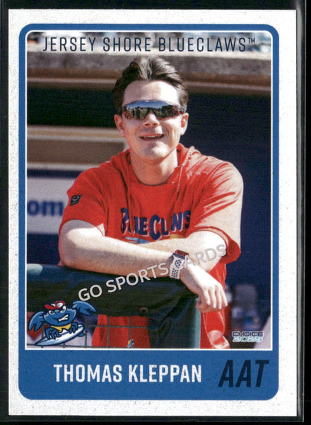 2025 Jersey Shore BlueClaws Thomas Kleppan