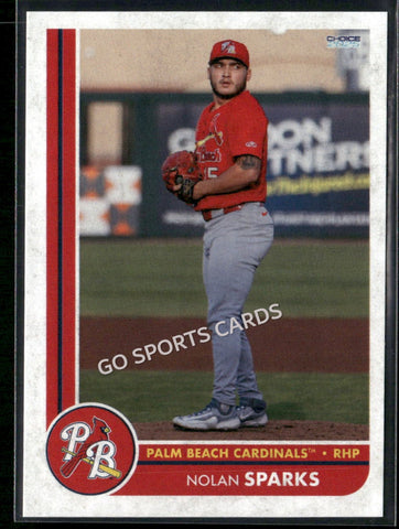 2025 Palm Beach Cardinals Nolan Sparks