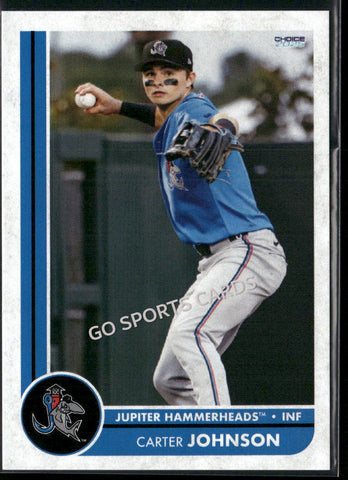 2025 Jupiter Hammerheads Carter Johnson