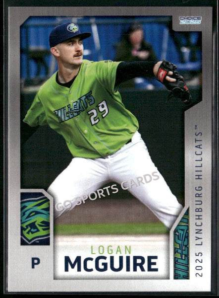 2025 Lynchburg Hillcats Logan McGuire