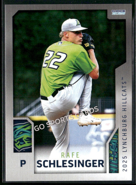 2025 Lynchburg Hillcats Rafe Schlesinger