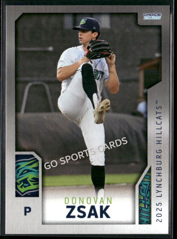 2025 Lynchburg Hillcats Donovan Zsak
