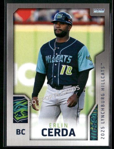 2025 Lynchburg Hillcats Erlin Cerda