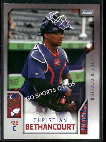 2025 Buffalo Bisons Christian Bethancourt