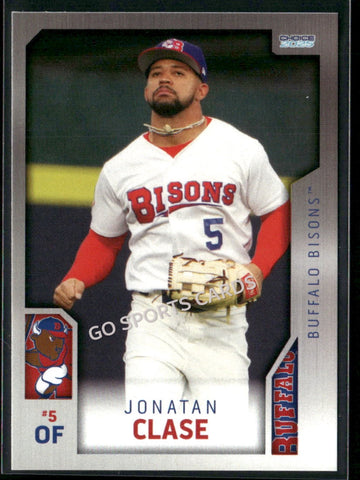 2025 Buffalo Bisons Jonatan Clase