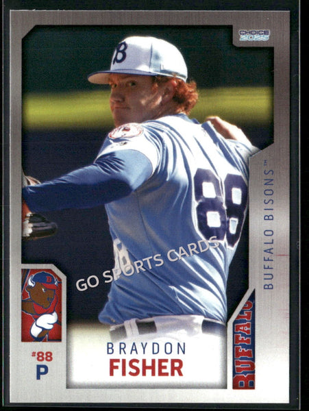 2025 Buffalo Bisons Braydon Fisher