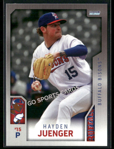 2025 Buffalo Bisons Hayden Juenger