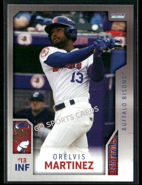 2025 Buffalo Bisons Orelvis Martinez