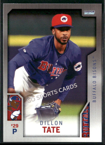 2025 Buffalo Bisons Dillon Tate