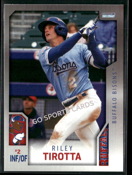 2025 Buffalo Bisons Riley Tirotta