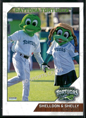 2025 Daytona Tortugas Shelldon Shelly Mascot