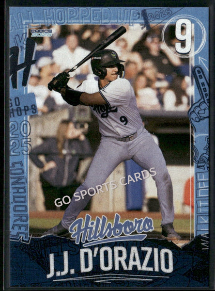 2025 Hillsboro Hops JJ D'Orazio