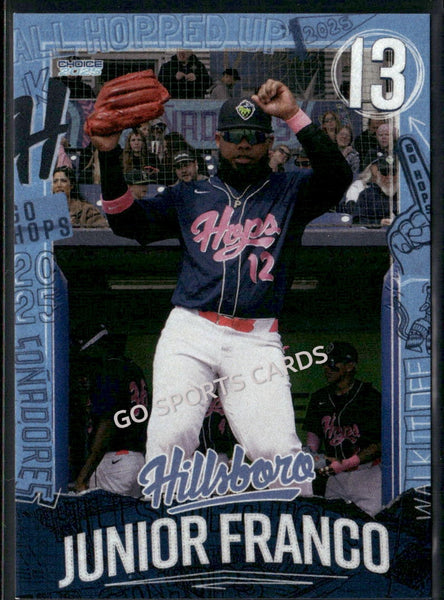 2025 Hillsboro Hops Junior Franco