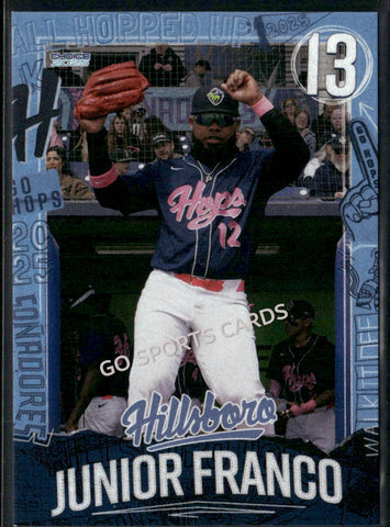 2025 Hillsboro Hops Junior Franco