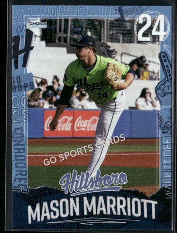 2025 Hillsboro Hops Mason Marriott
