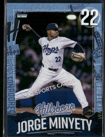 2025 Hillsboro Hops Jorge Minyety