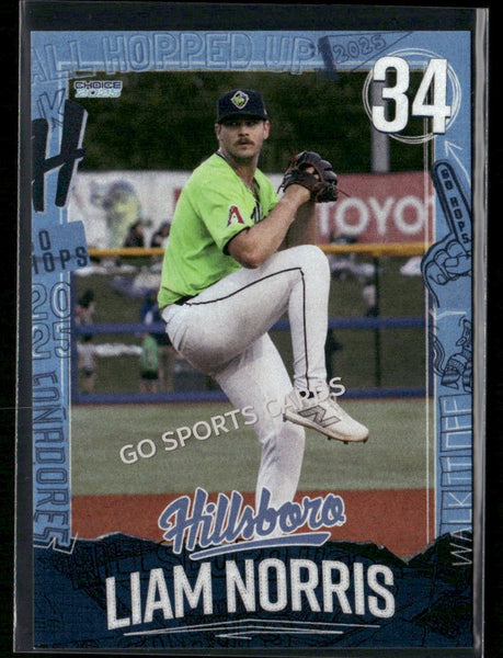 2025 Hillsboro Hops Liam Norris