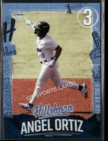 2025 Hillsboro Hops Angel Ortiz