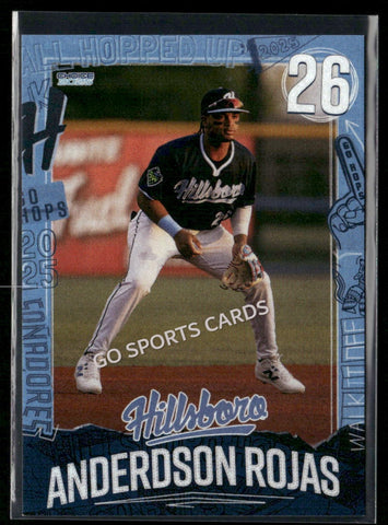 2025 Hillsboro Hops Anderdson Rojas