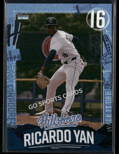 2025 Hillsboro Hops Ricardo Yan