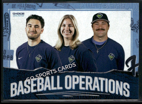 2025 Hillsboro Hops Joe Leo Cat Widay Dawson Dullnig