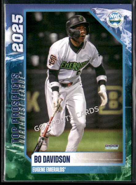 2025 Northwest League Top Prospects NWL Bo Davidson