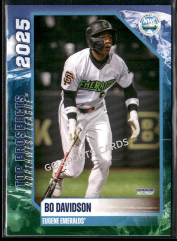 2025 Northwest League Top Prospects NWL Bo Davidson