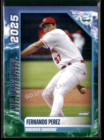 2025 Northwest League Top Prospects NWL Fernando Perez