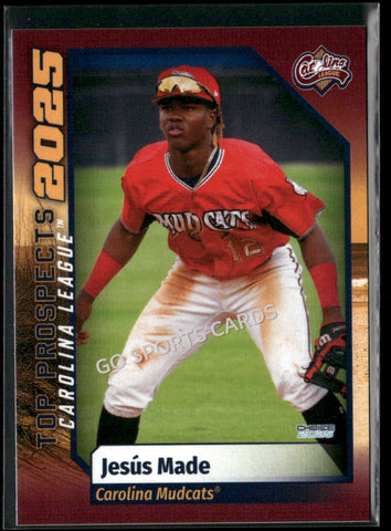 2025 Carolina League Top Prospects Jesus Made