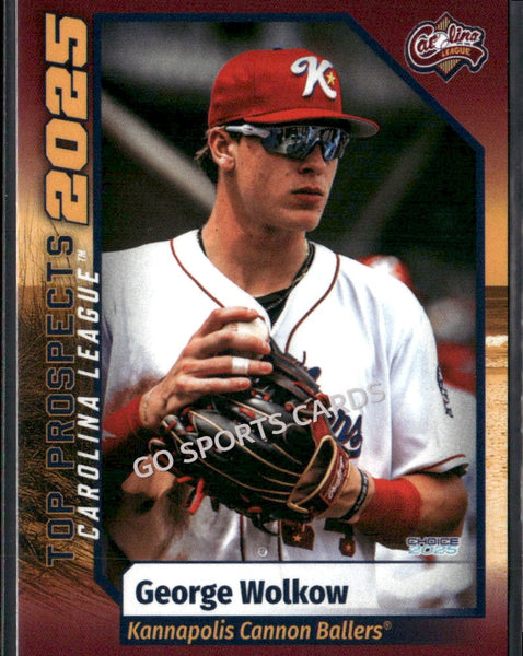 2025 Carolina League Top Prospects George Wolkow
