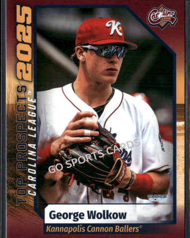 2025 Carolina League Top Prospects George Wolkow