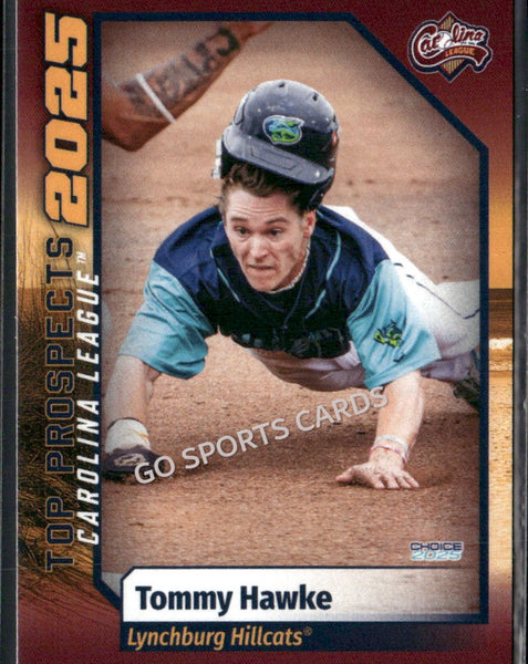 2025 Carolina League Top Prospects Tommy Hawke