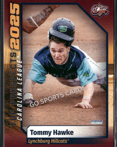 2025 Carolina League Top Prospects Tommy Hawke