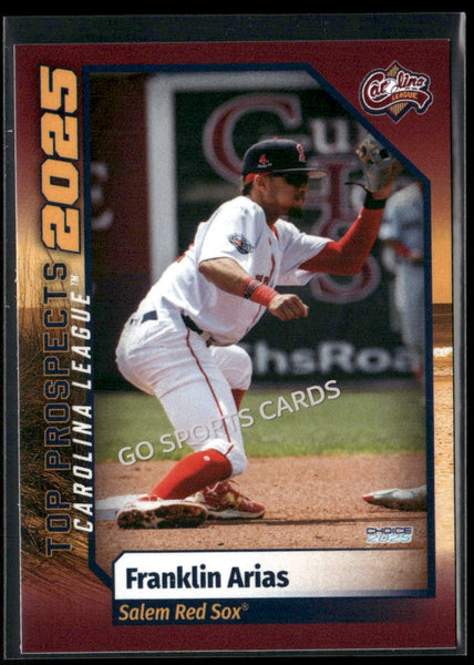 2025 Carolina League Top Prospects Franklin Arias