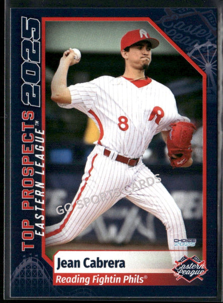 2025 Eastern League Top Prospects Jean Cabrera