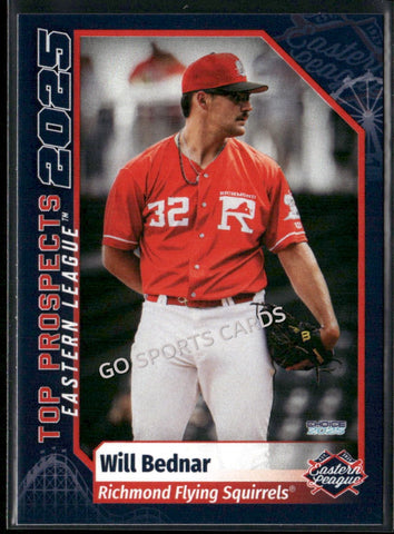 2025 Eastern League Top Prospects Will Bednar