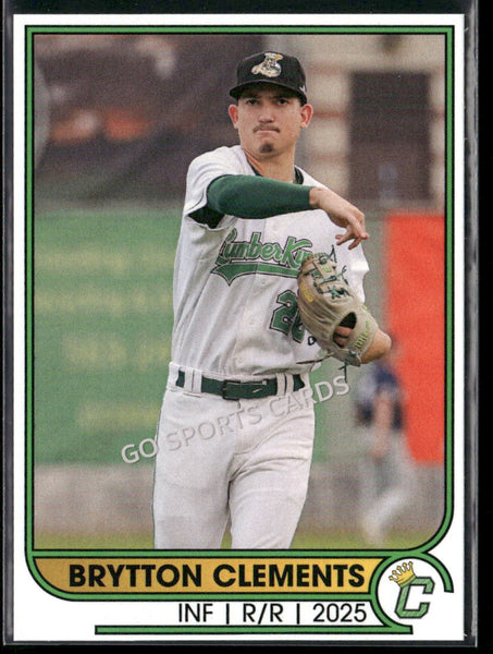 2025 Clinton LumberKings Brytton Clements