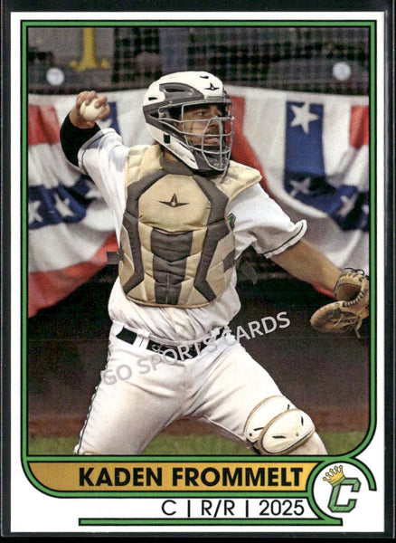 2025 Clinton LumberKings Kaden Frommelt