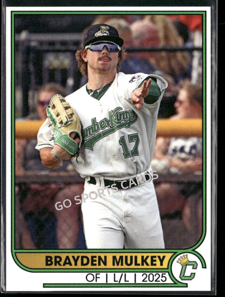 2025 Clinton LumberKings Brayden Mulkey