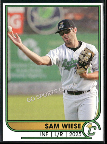 2025 Clinton LumberKings Sam Wiese