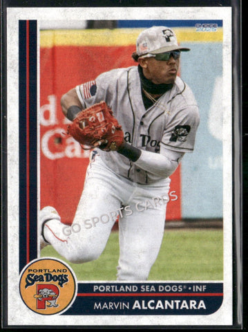 2025 Portland Sea Dogs Marvin Alcantara