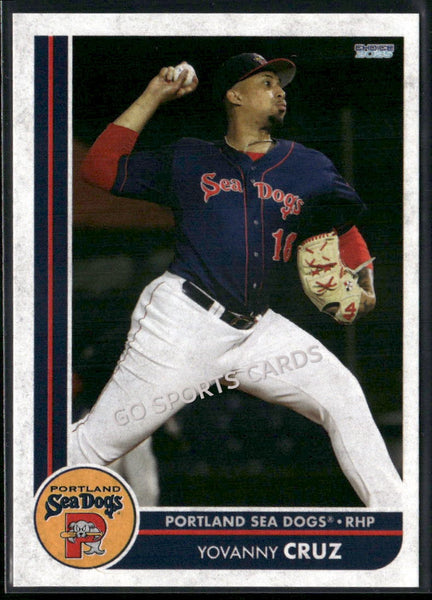 2025 Portland Sea Dogs Yovanny Cruz