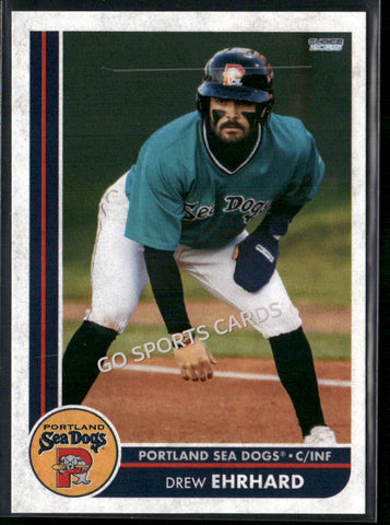2025 Portland Sea Dogs Drew Ehrhard