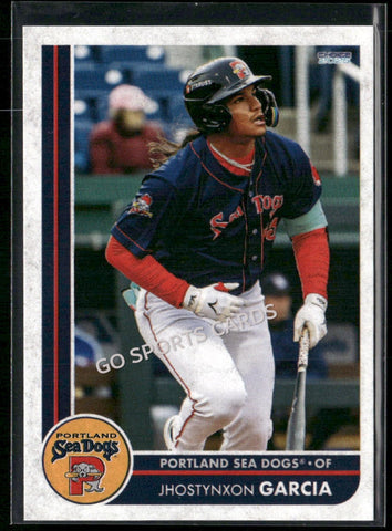 2025 Portland Sea Dogs Jhostynxon Garcia