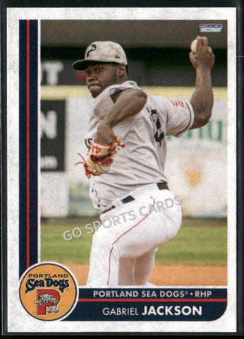 2025 Portland Sea Dogs Gabriel Jackson