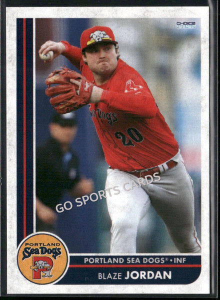 2025 Portland Sea Dogs Blaze Jordan