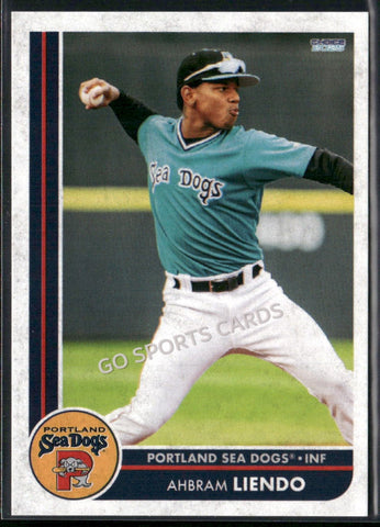 2025 Portland Sea Dogs Ahbram Liendo